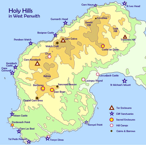 Holy Hills in West Penwith
