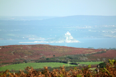 St Michael's Mount from Bartinney Castle