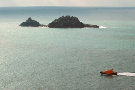 The Brissons, off Cape Cornwall - Gen de Gaulle drunk