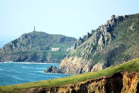 Kilgooth Ust or Cape Cornwall, as seen from the Boscregan cairns