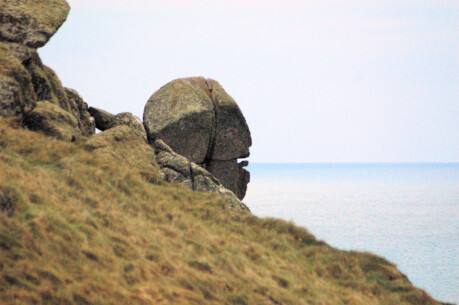 Simulacrum near Pordenack Point, south of Land's End, Cornwall