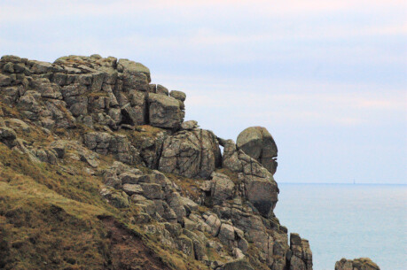 A jumble of beings, Carn Boel, Land's End, Cornwall