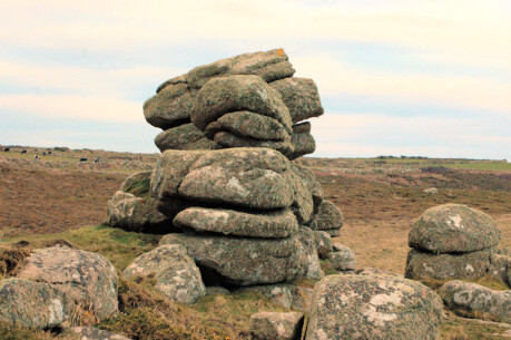 Grumpy old man between Pordenack Point and Carn Boel, Cornwall