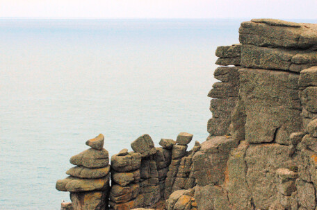 Simulacra choir, Pordenack Point, Land's End