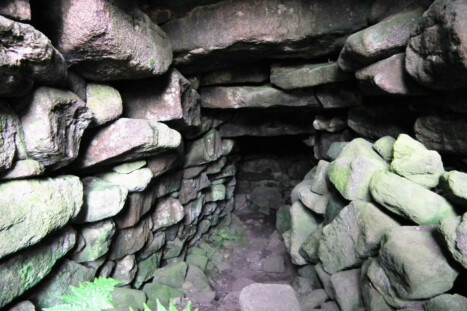 Inside Pendeen Vau fogou