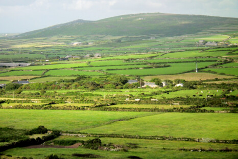 Watch Croft, Penwith's highest hill, as seen from Carn Eanes near Pendeen