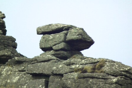 Watchdog on Carn Kenidjack. Natural or placed?