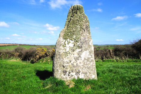 The Blind Fiddler, a classic menhir