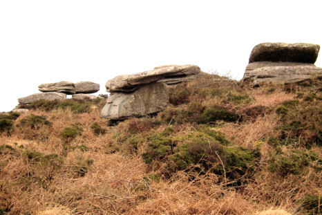 Placed stones and a rock temple at Sperris Quoit
