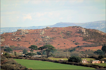 Trencrom Hill and Carn Brea