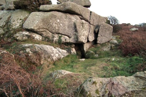 The ancient well on Trencrom Hill