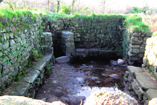The Baptistry near Madron Well (which is more hidden in the woods)